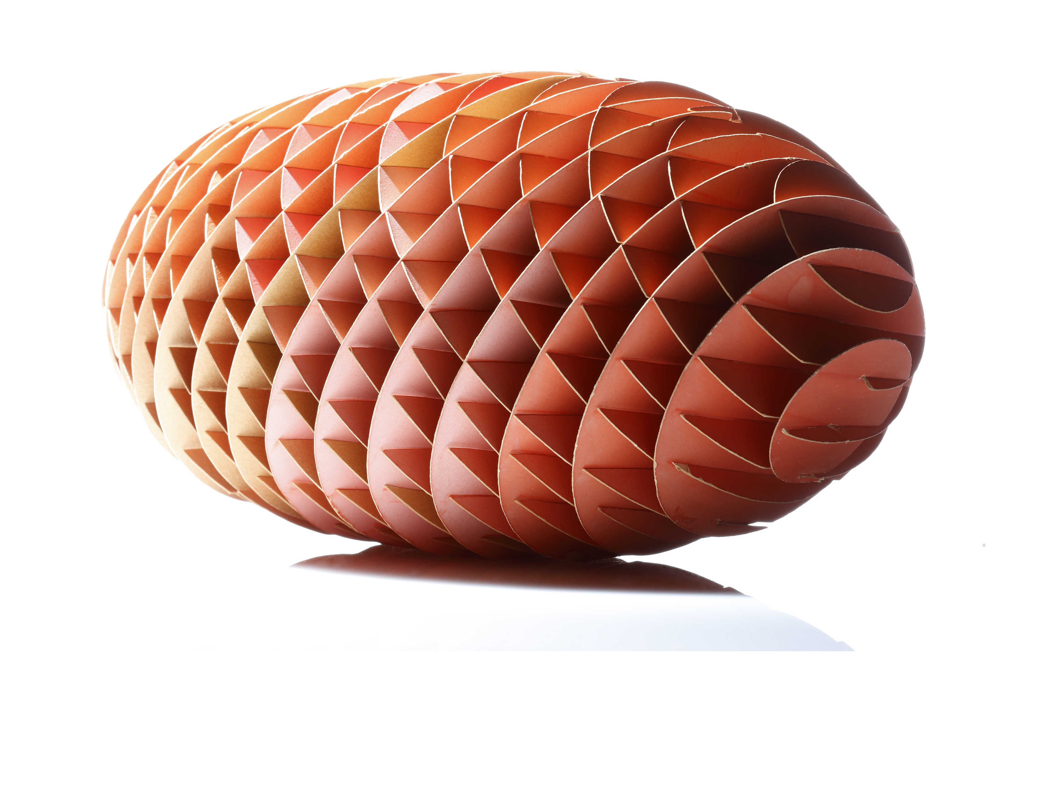 Model of an ellipsoid, form the collection of historical geometric models.